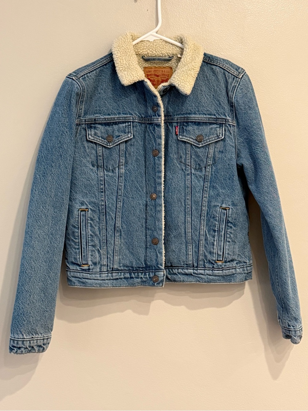 Levi’s Sherpa trucker jacket Sz M
